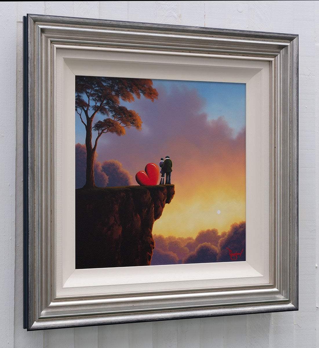 Above The Clouds - Original - SOLD by artist David Renshaw - Wyecliffe Galleries