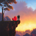 Above The Clouds - Original - SOLD by artist David Renshaw - Wyecliffe Galleries