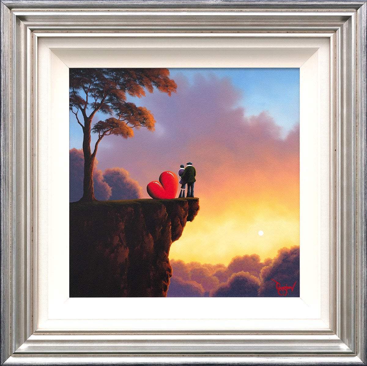 Above The Clouds - Original - SOLD by artist David Renshaw - Wyecliffe Galleries