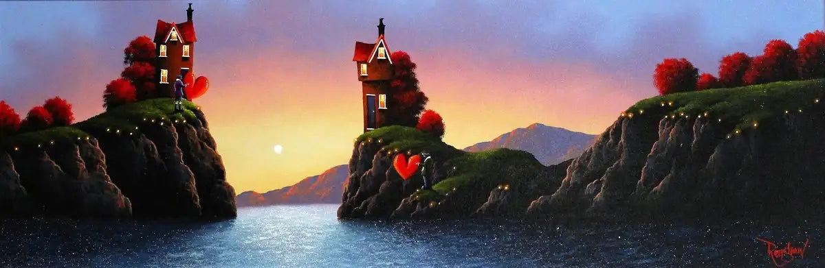 Across Oceans - SOLD by artist David Renshaw - Wyecliffe Galleries