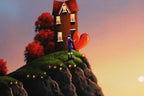 Across Oceans - SOLD by artist David Renshaw - Wyecliffe Galleries