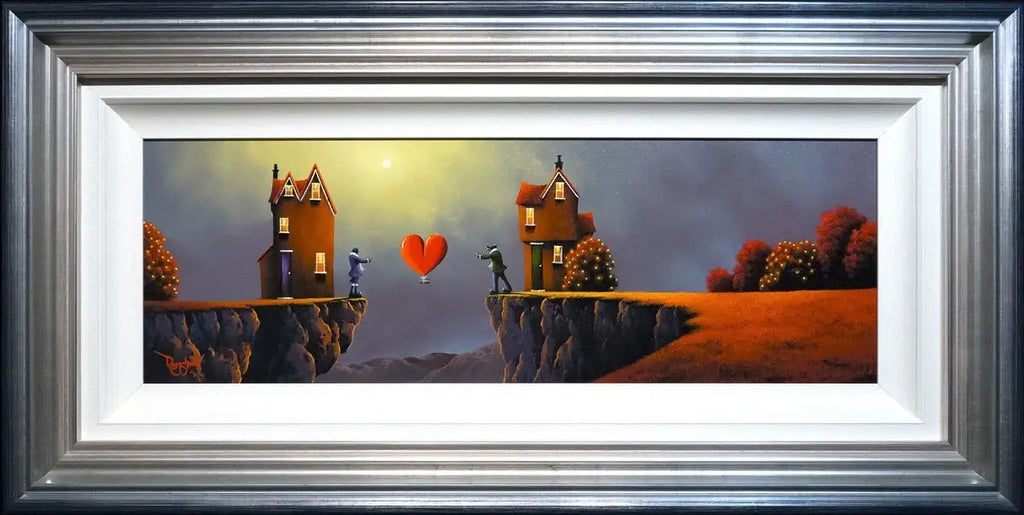 Across the Divide - SOLD by artist David Renshaw - Wyecliffe Galleries
