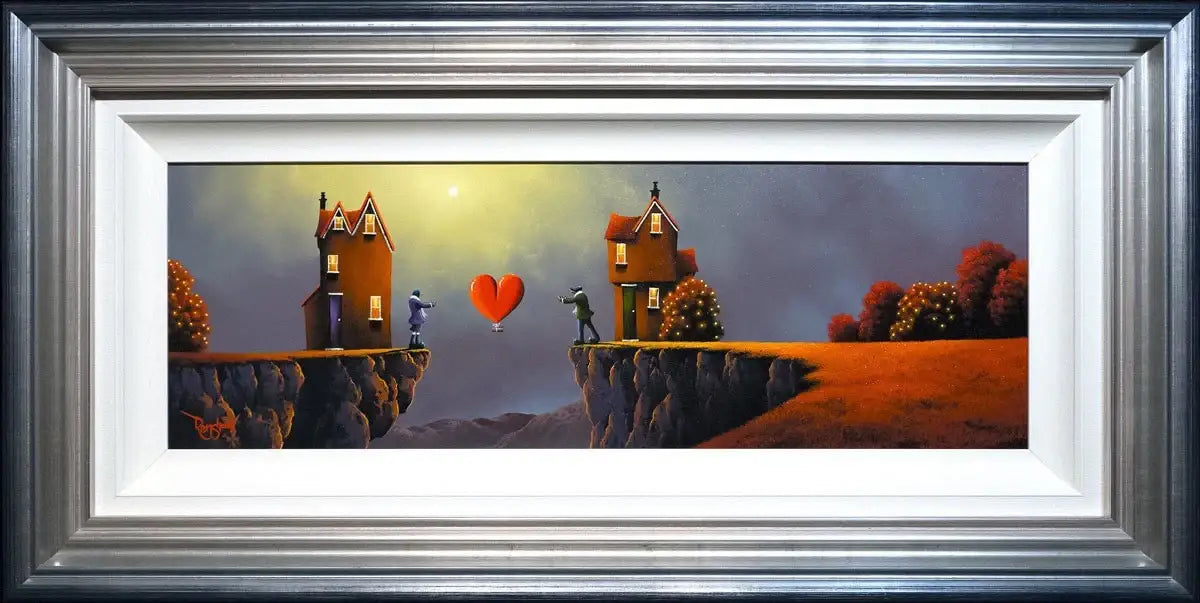 Across the Divide - SOLD by artist David Renshaw - Wyecliffe Galleries