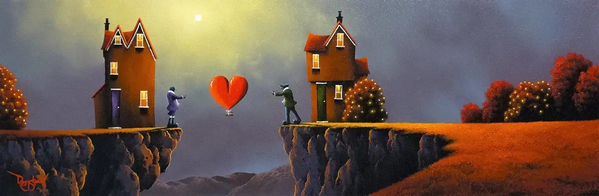 Across the Divide - SOLD by artist David Renshaw - Wyecliffe Galleries