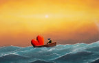 Across the Oceans - SOLD by artist David Renshaw - Wyecliffe Galleries