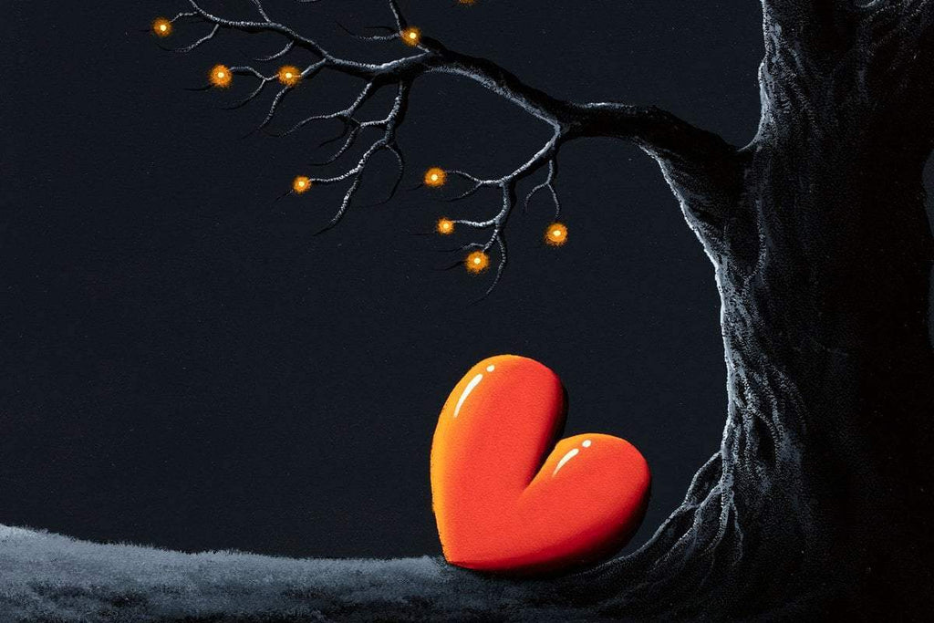 After Dark Lovers - Original - SOLD by artist David Renshaw - Wyecliffe Galleries