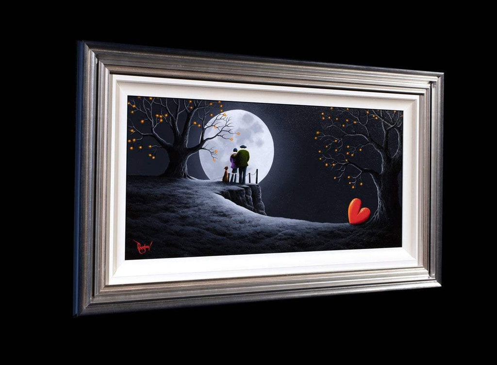 After Dark Lovers - Original - SOLD by artist David Renshaw - Wyecliffe Galleries