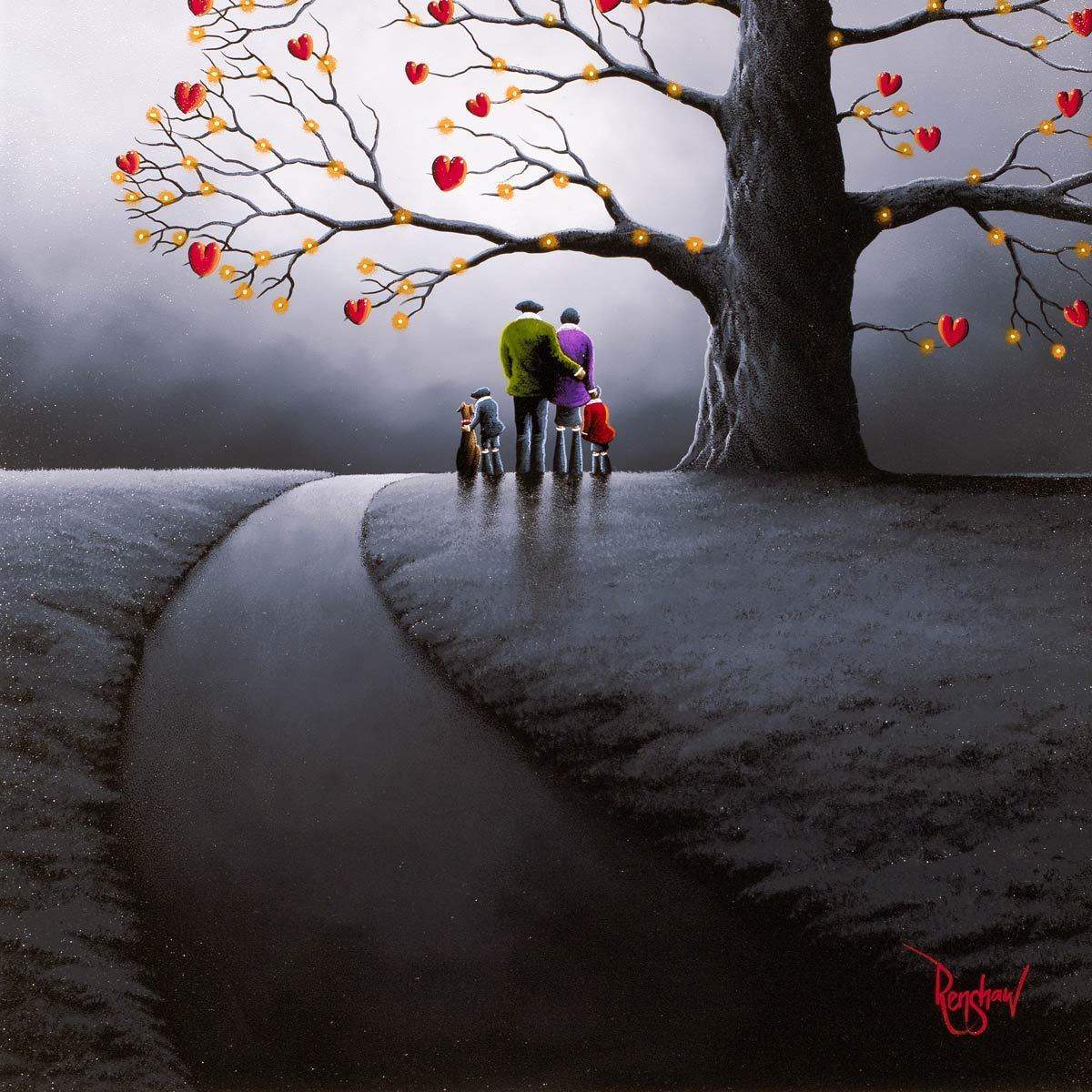 After The Rain - Original - SOLD by artist David Renshaw - Wyecliffe Galleries