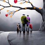 After The Rain - Original - SOLD by artist David Renshaw - Wyecliffe Galleries