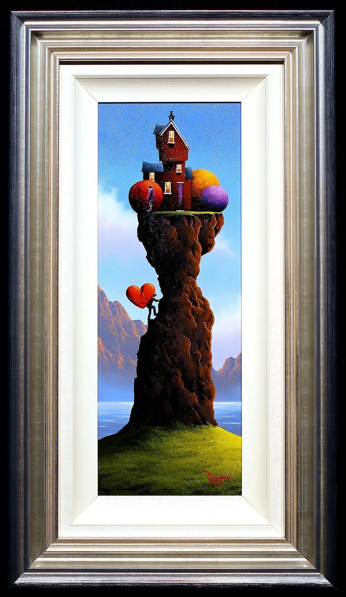 Ain't No Mountain High Enough - SOLD by artist David Renshaw - Wyecliffe Galleries