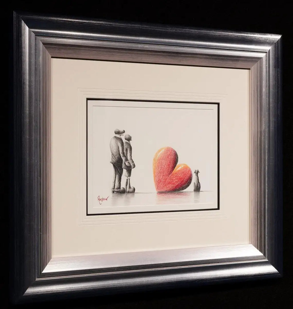 All I Need - Original Pencil Sketch - SOLD by artist David Renshaw - Wyecliffe Galleries
