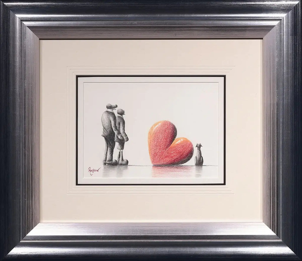 All I Need - Original Pencil Sketch - SOLD by artist David Renshaw - Wyecliffe Galleries
