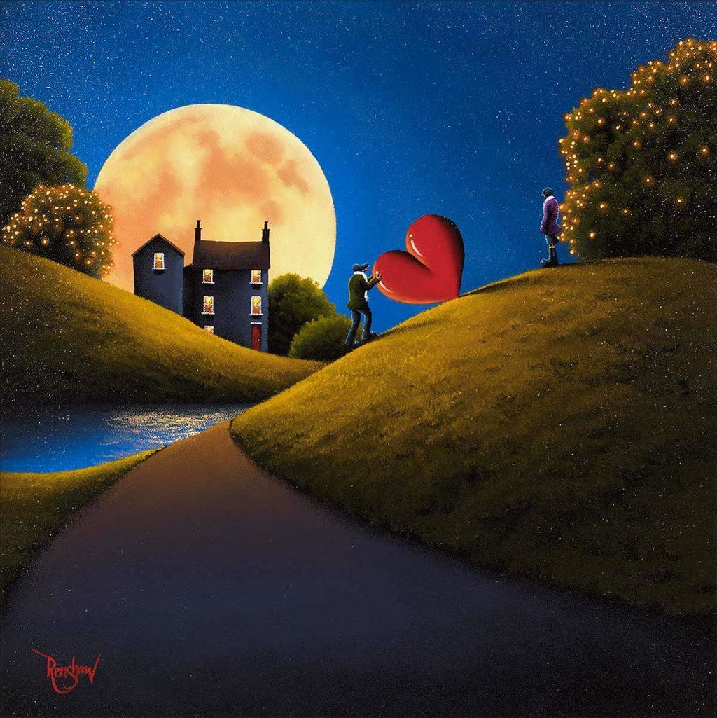 All My Love - Original - SOLD by artist David Renshaw - Wyecliffe Galleries