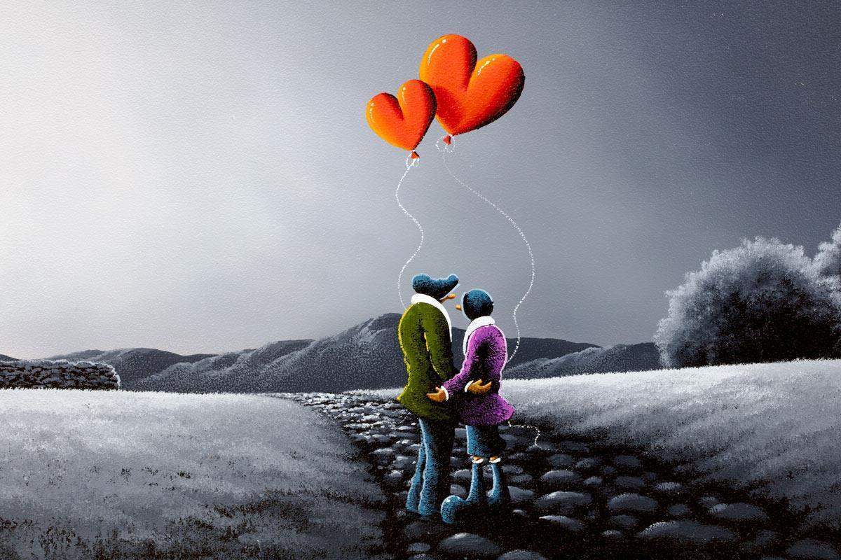 All Ours - Original - SOLD by artist David Renshaw - Wyecliffe Galleries
