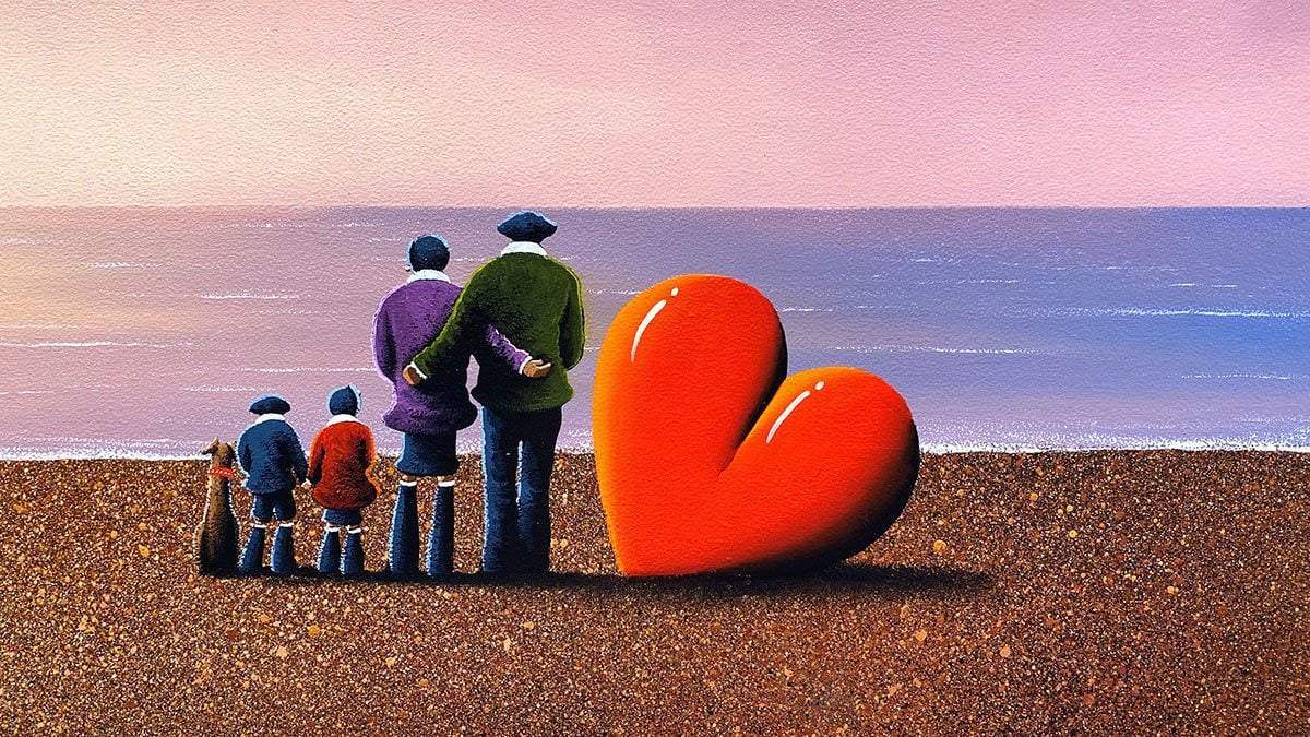 All that Matters - Original - SOLD by artist David Renshaw - Wyecliffe Galleries