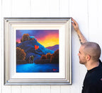 All You Need Is Love - Original - SOLD by artist David Renshaw - Wyecliffe Galleries