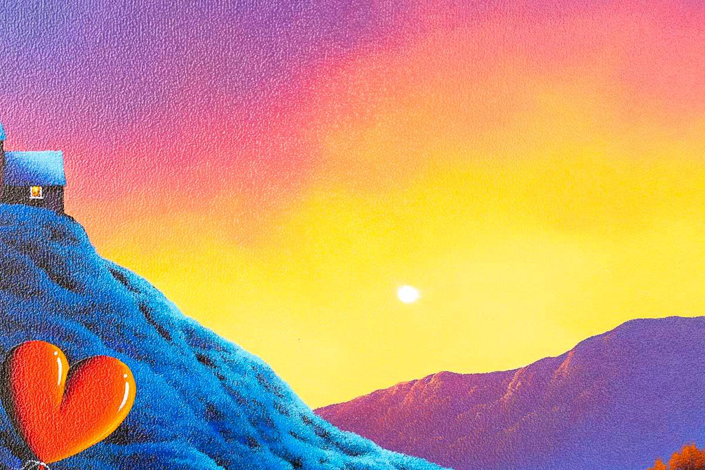 All You Need Is Love - Original - SOLD by artist David Renshaw - Wyecliffe Galleries