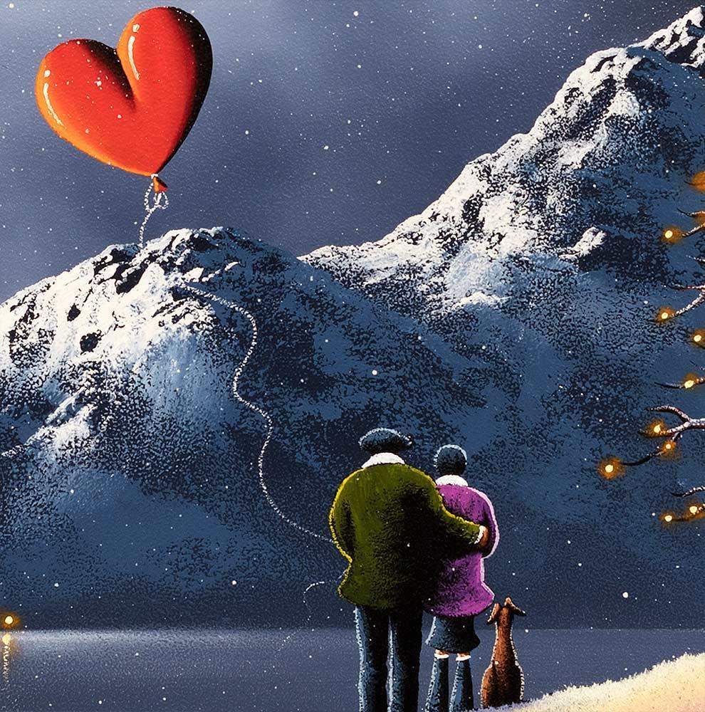 Alpine Antics - SOLD by artist David Renshaw - Wyecliffe Galleries