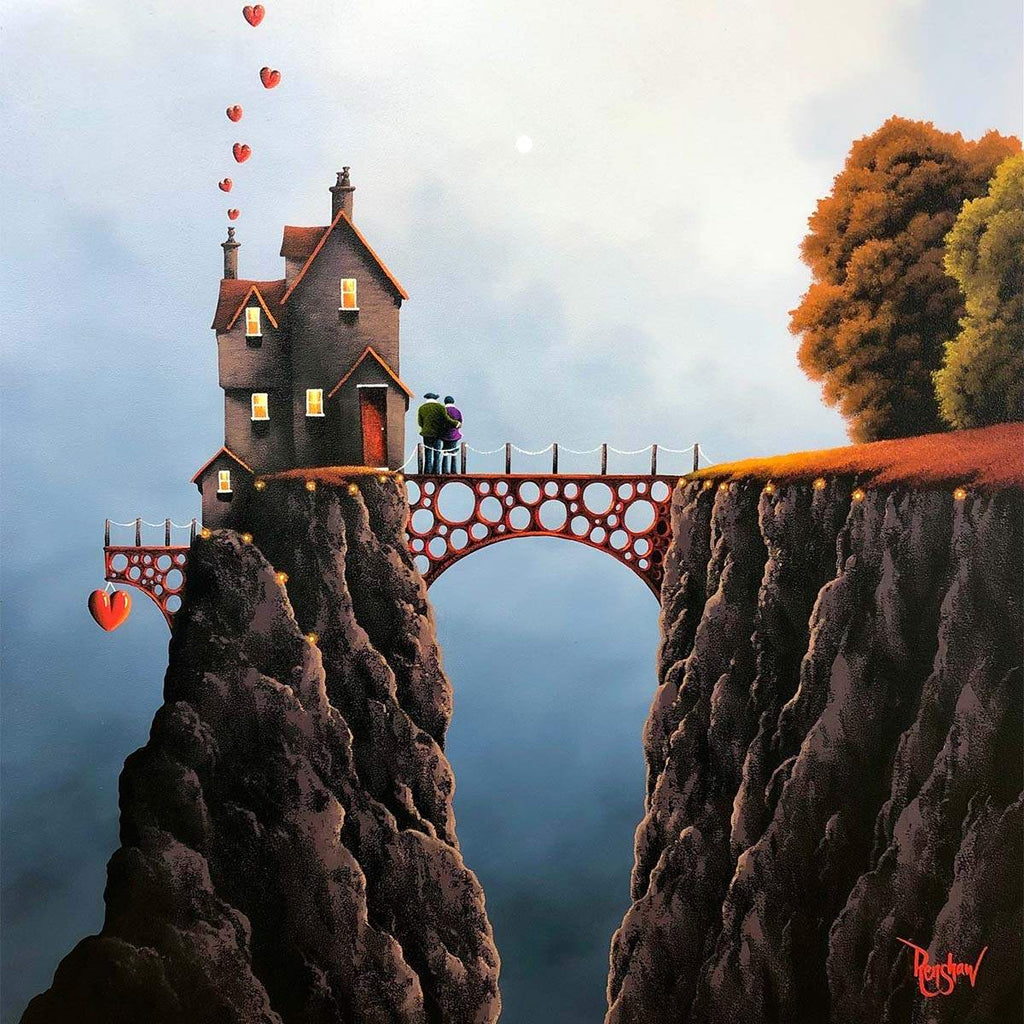 Always Beside Me - Original - SOLD by artist David Renshaw - Wyecliffe Galleries