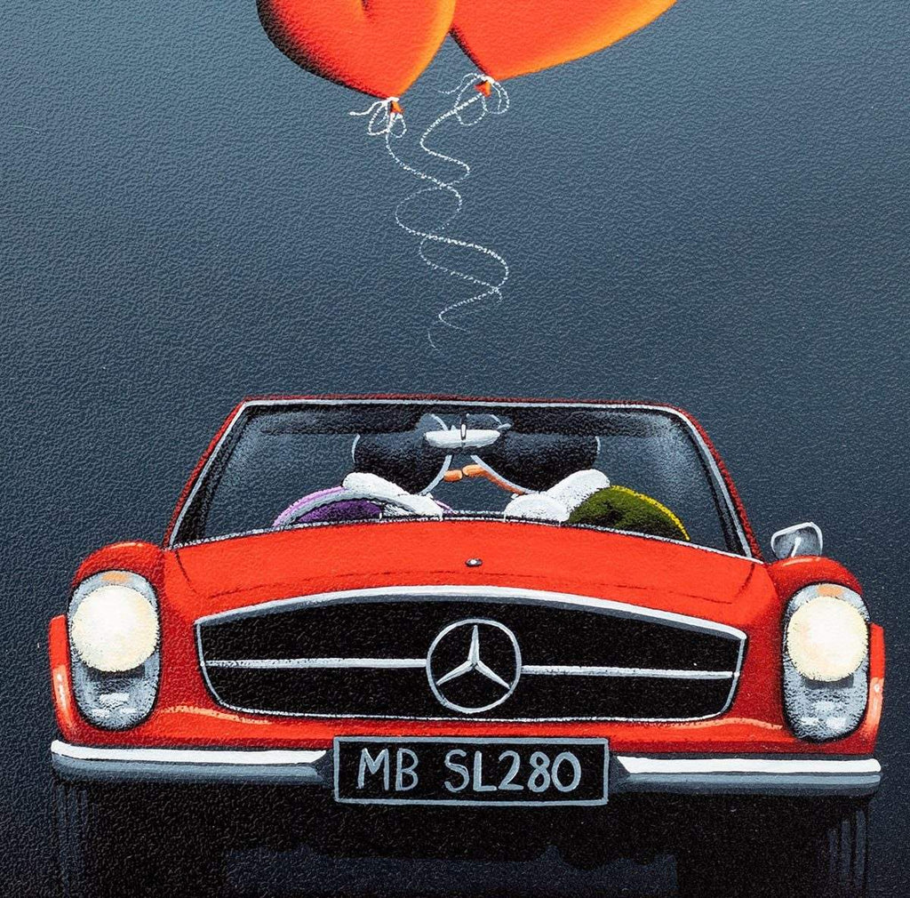 Always by my Side - Original - SOLD by artist David Renshaw - Wyecliffe Galleries