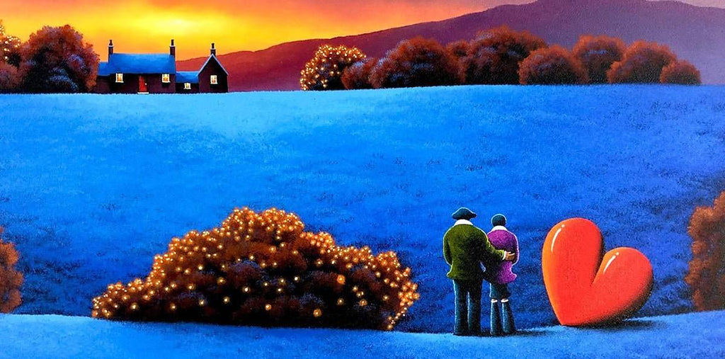 Always by Your Side - Original - SOLD by artist David Renshaw - Wyecliffe Galleries