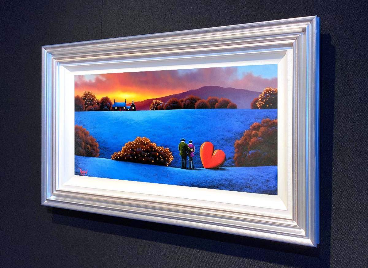 Always by Your Side - Original - SOLD by artist David Renshaw - Wyecliffe Galleries