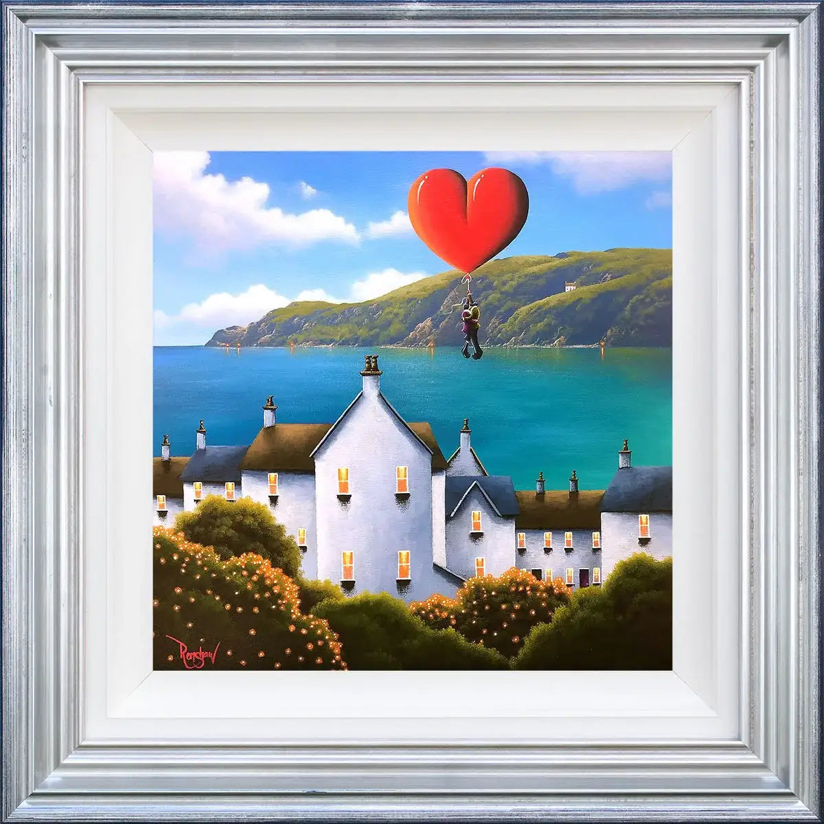 Always Love You - Original - SOLD by artist David Renshaw - Wyecliffe Galleries