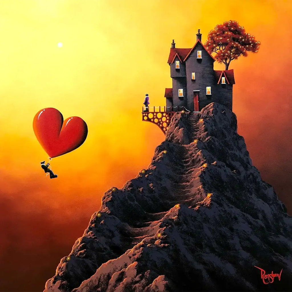 Always Watching Over Me - Original - SOLD by artist David Renshaw - Wyecliffe Galleries