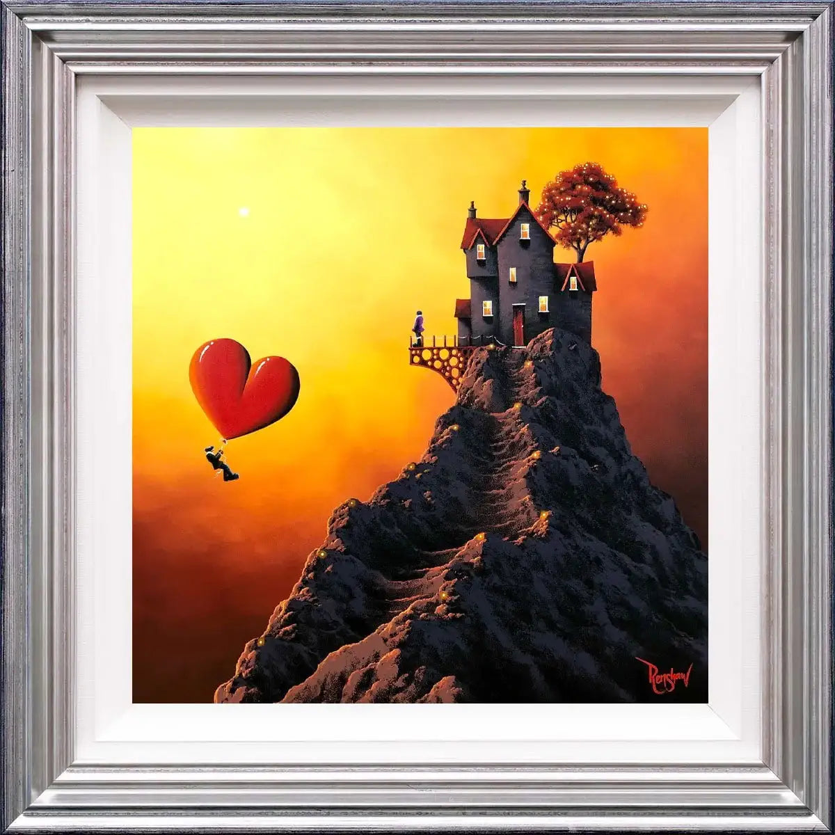 Always Watching Over Me - Original - SOLD by artist David Renshaw - Wyecliffe Galleries
