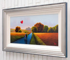 Amber Fields - Original - SOLD by artist David Renshaw - Wyecliffe Galleries