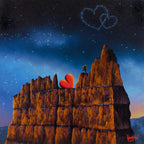 Amongst The Milky Way - Original - SOLD by artist David Renshaw - Wyecliffe Galleries