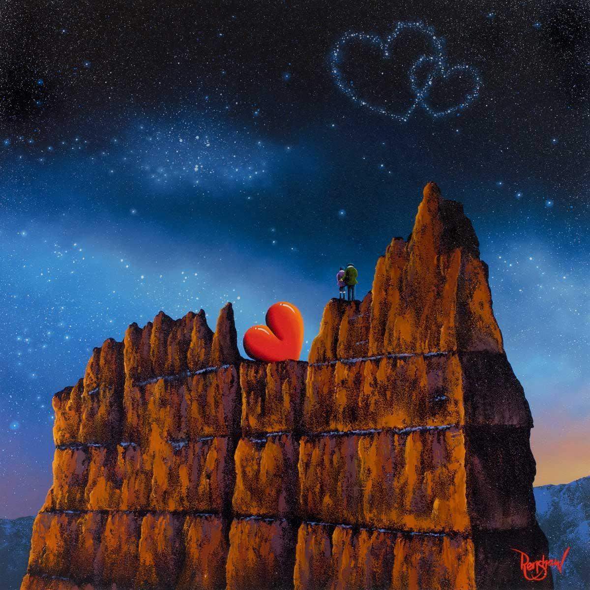 Amongst The Milky Way - Original - SOLD by artist David Renshaw - Wyecliffe Galleries