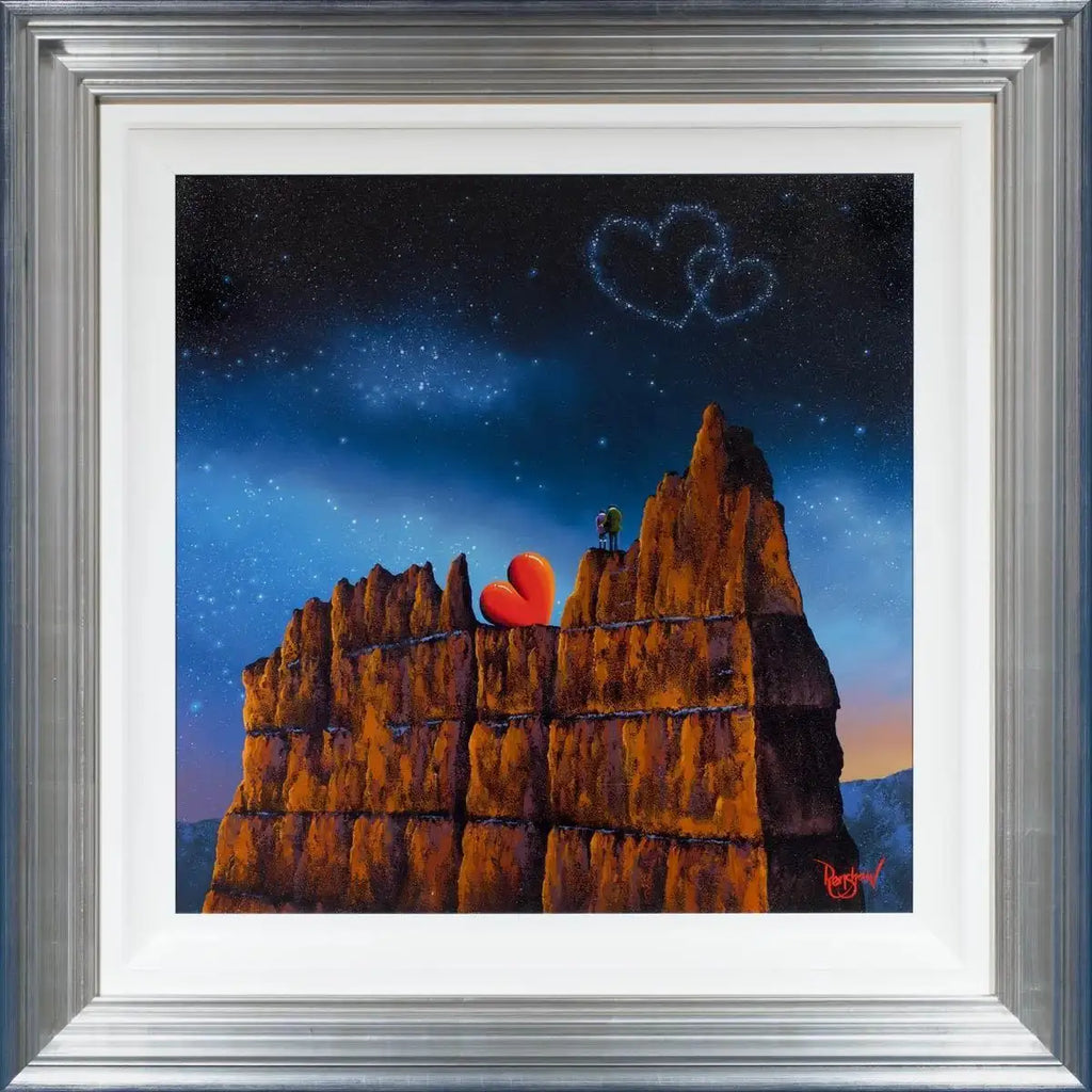 Amongst The Milky Way - Original - SOLD by artist David Renshaw - Wyecliffe Galleries