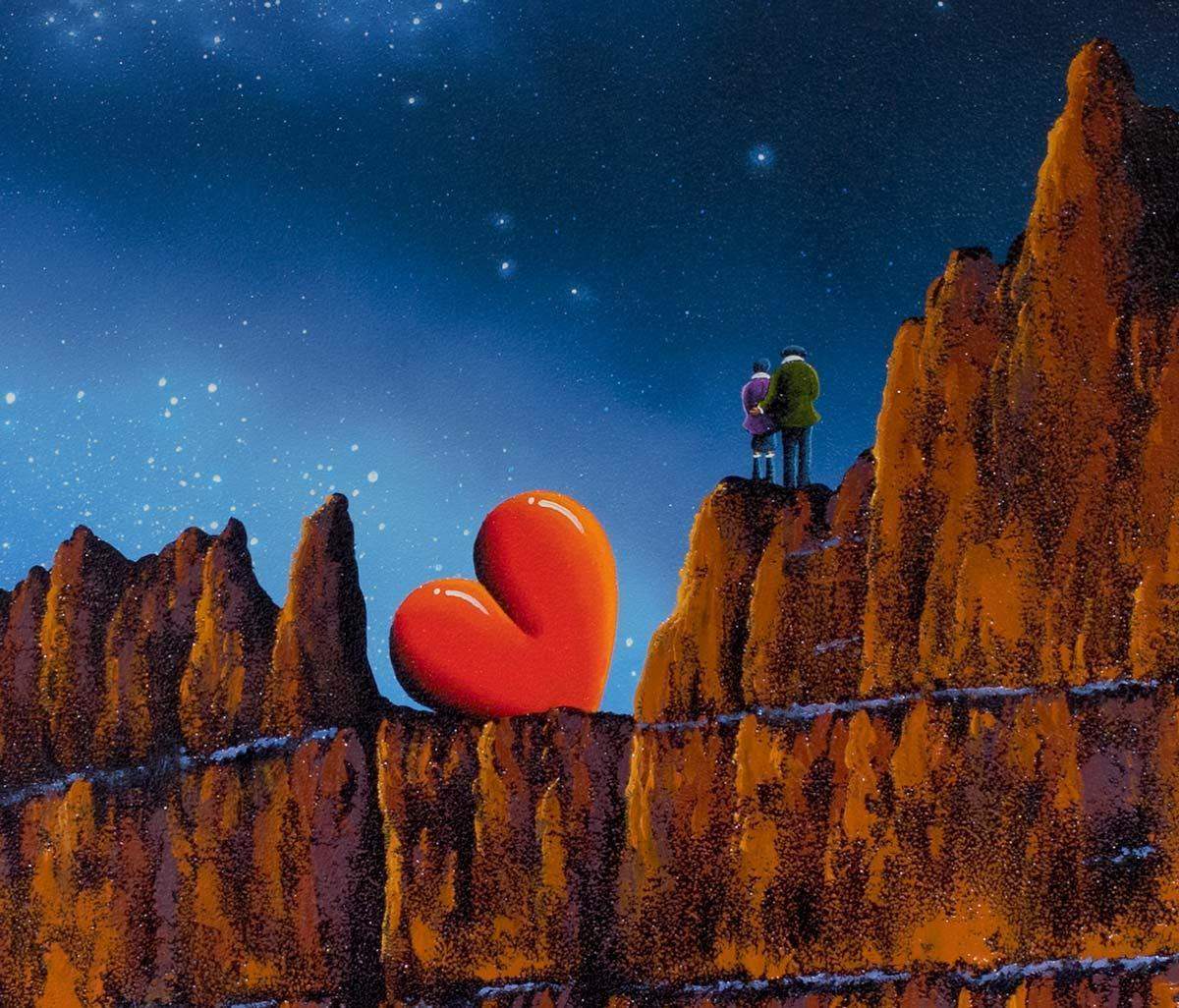 Amongst The Milky Way - Original - SOLD by artist David Renshaw - Wyecliffe Galleries