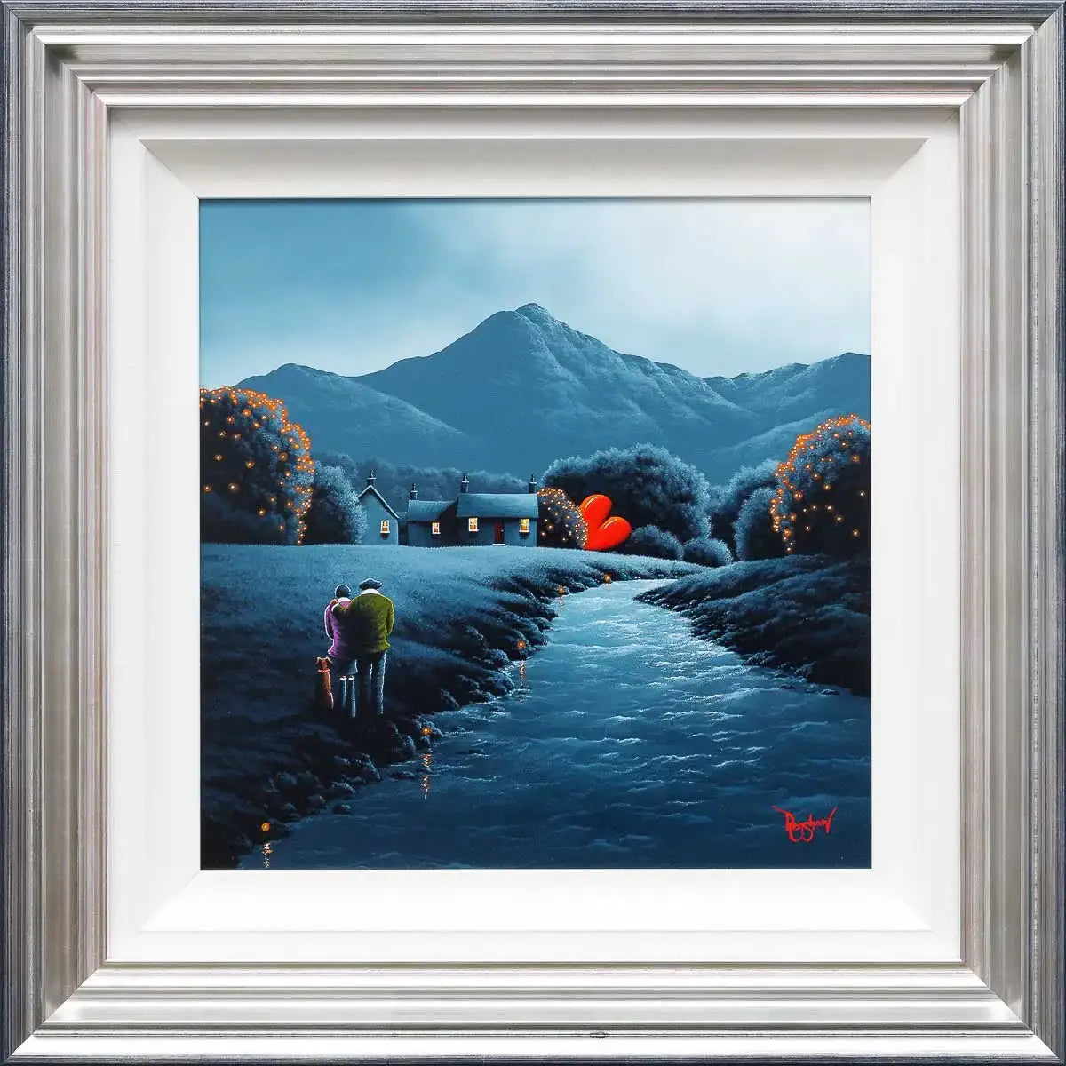 Another Night With You - Original - SOLD by artist David Renshaw - Wyecliffe Galleries