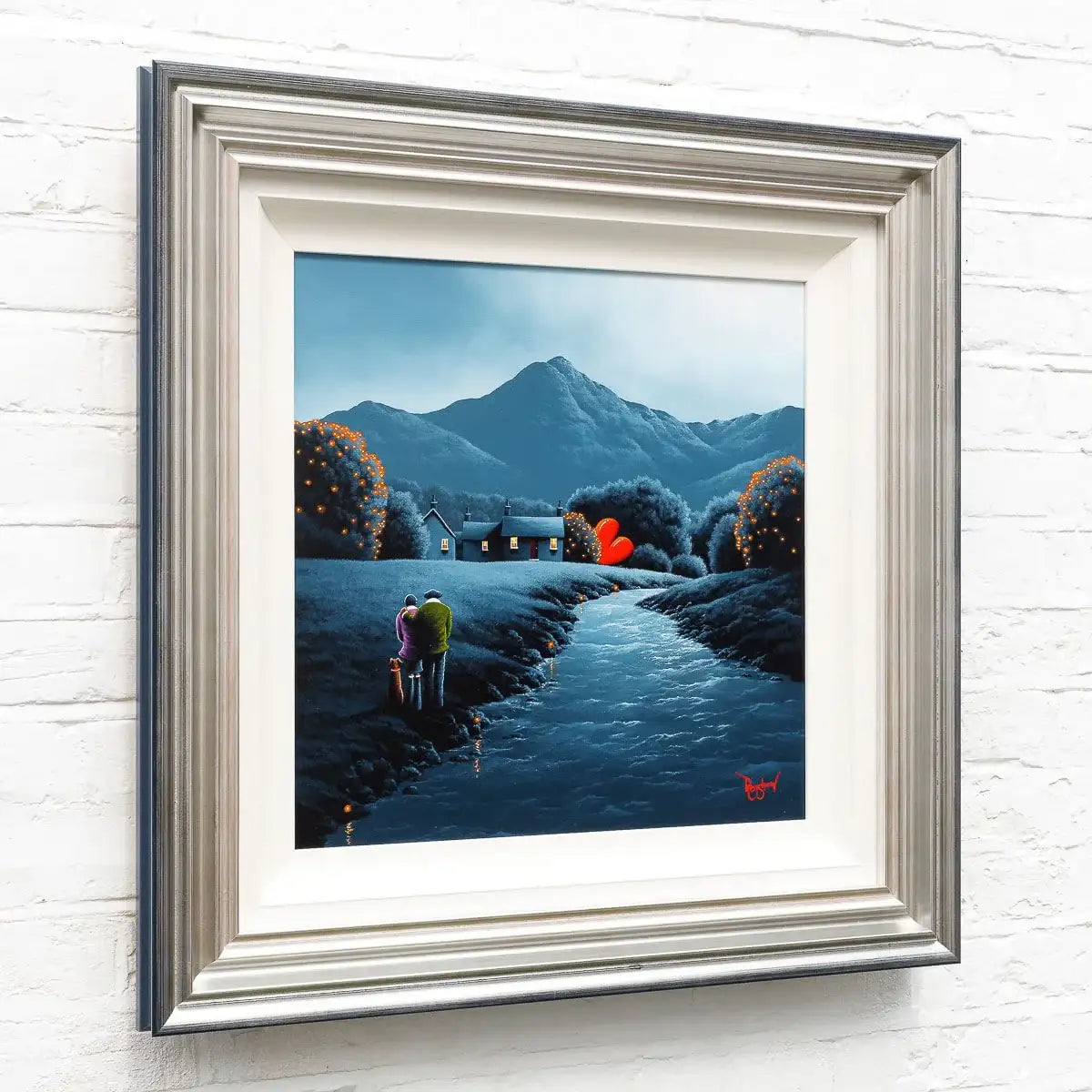 Another Night With You - Original - SOLD by artist David Renshaw - Wyecliffe Galleries