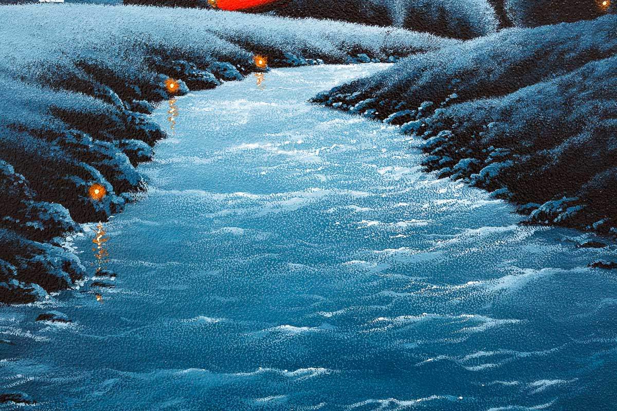 Another Night With You - Original - SOLD by artist David Renshaw - Wyecliffe Galleries
