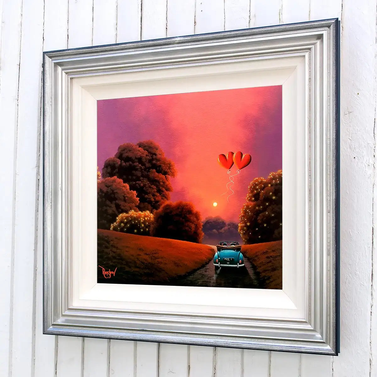 Another Sunset With You - Original - SOLD by artist David Renshaw - Wyecliffe Galleries