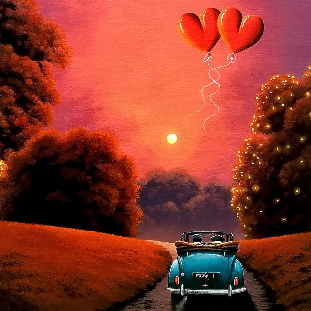 Another Sunset With You - Original - SOLD by artist David Renshaw - Wyecliffe Galleries