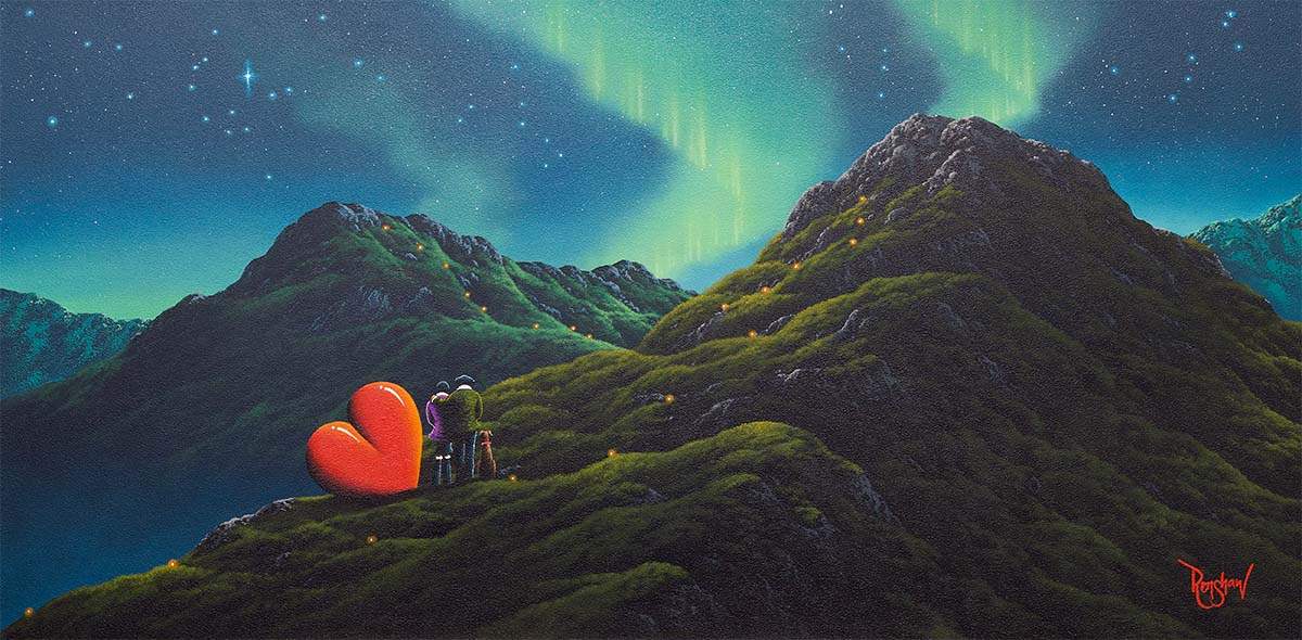 Anything But Ordinary - Original - SOLD by artist David Renshaw - Wyecliffe Galleries