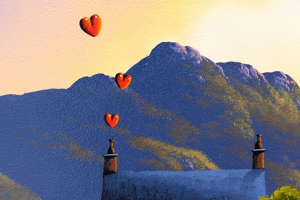 Approaching Dusk - Original - SOLD by artist David Renshaw - Wyecliffe Galleries