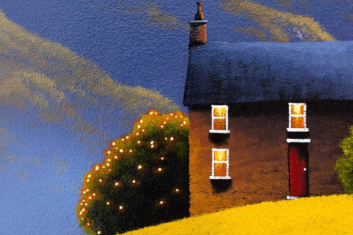 Approaching Dusk - Original - SOLD by artist David Renshaw - Wyecliffe Galleries