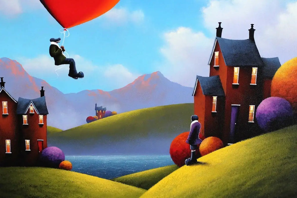 Arriving in Style - SOLD by artist David Renshaw - Wyecliffe Galleries