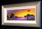 As The Sun Sets - SOLD by artist David Renshaw - Wyecliffe Galleries
