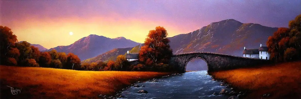 At The End of The Day - SOLD by artist David Renshaw - Wyecliffe Galleries