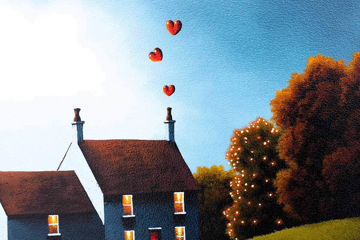 Autumn Embers - Original - SOLD by artist David Renshaw - Wyecliffe Galleries