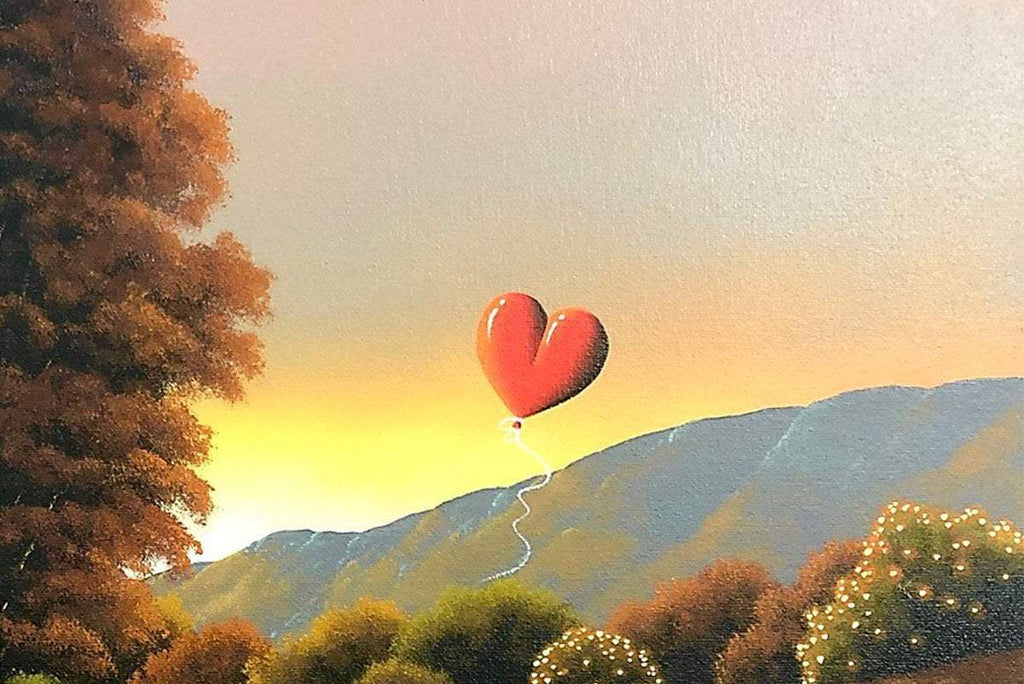 Autumn Love - Original - SOLD by artist David Renshaw - Wyecliffe Galleries