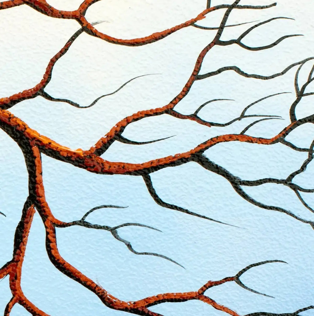 Autumn View - Original - SOLD by artist David Renshaw - Wyecliffe Galleries