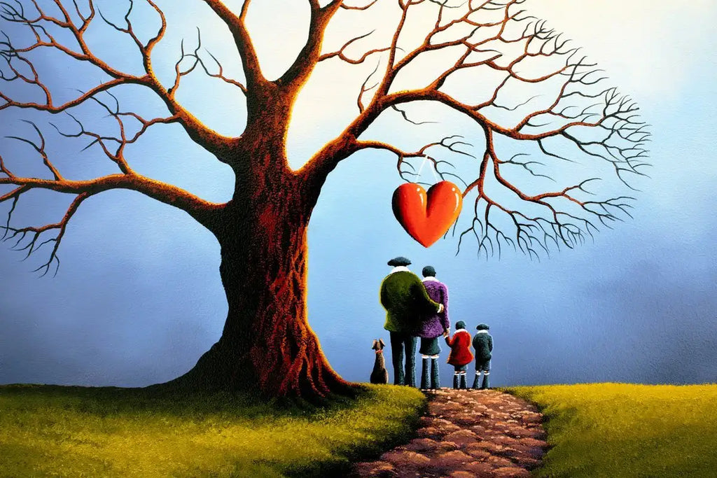 Autumn View - Original - SOLD by artist David Renshaw - Wyecliffe Galleries