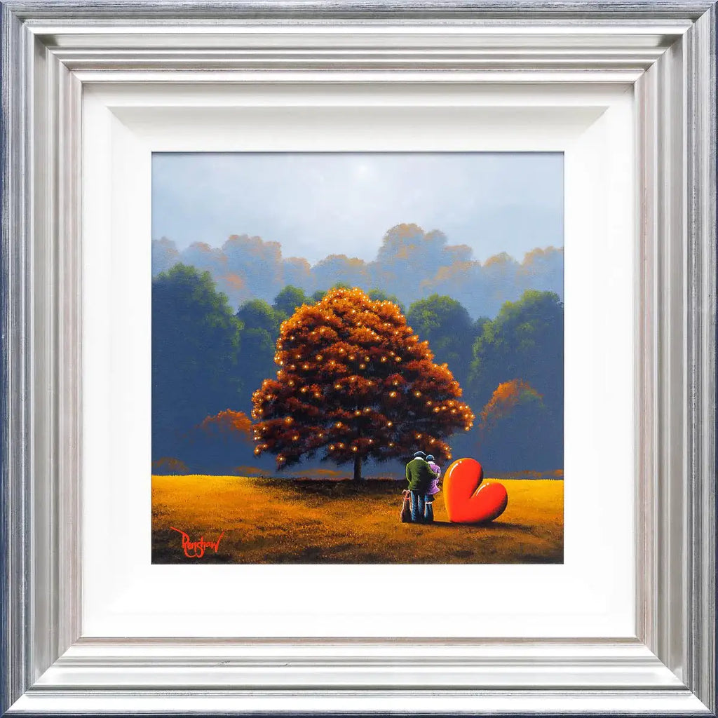 Autumnal Love - Original - SOLD by artist David Renshaw - Wyecliffe Galleries